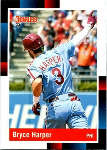 #251 Bryce Harper - Philadelphia Phillies - 2022 Donruss Baseball
