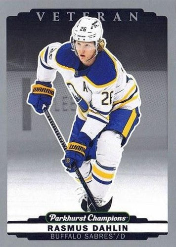 #251 Rasmus Dahlin - Buffalo Sabres - 2022-23 Parkhurst Champions - Silver Hockey