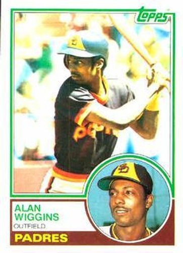 #251 Alan Wiggins - San Diego Padres - 1983 Topps Baseball