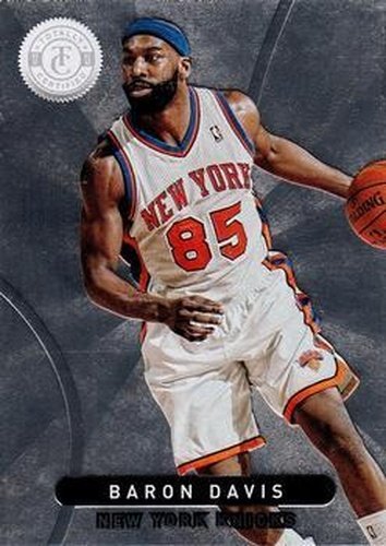 #251 Baron Davis - New York Knicks - 2012-13 Panini Totally Certified Basketball