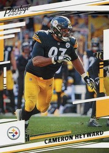 #251 Cameron Heyward - Pittsburgh Steelers - 2022 Panini Prestige Football