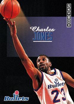 #251 Charles Jones - Washington Bullets - 1992-93 SkyBox Basketball