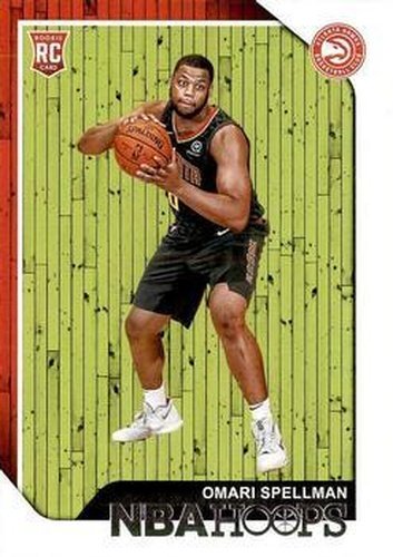 #251 Omari Spellman - Atlanta Hawks - 2018-19 Hoops Basketball