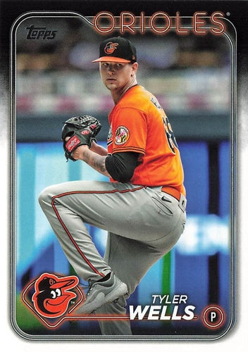 #251 Tyler Wells - Baltimore Orioles - 2024 Topps Baseball