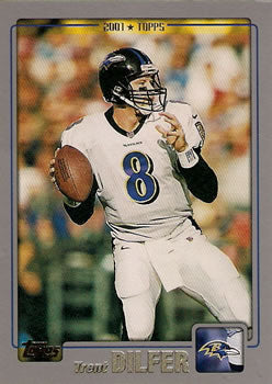 #251 Trent Dilfer - Baltimore Ravens - 2001 Topps Football