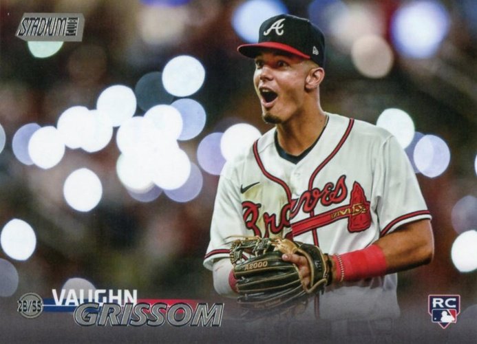 #251 Vaughn Grissom - Atlanta Braves - 2023 Stadium Club Baseball