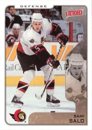 #251 Sami Salo - Ottawa Senators - 2001-02 Upper Deck Victory Hockey