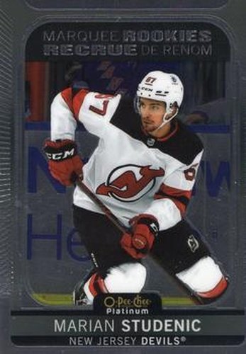 #251 Marian Studenic - New Jersey Devils - 2021-22 O-Pee-Chee Platinum Hockey