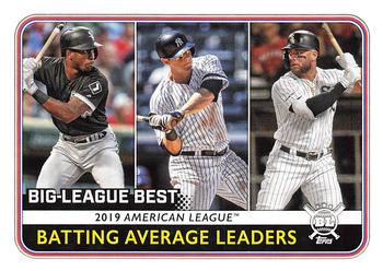 #251 Tim Anderson / DJ LeMahieu / Yoan Moncada - Chicago White Sox / New York Yankees / Chicago White Sox - 2020 Topps Big League Baseball