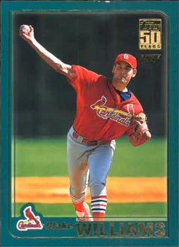 #T251 Blake Williams - St. Louis Cardinals - 2001 Topps Traded & Rookies Baseball