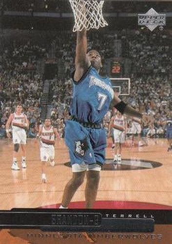 #251 Terrell Brandon - Minnesota Timberwolves - 1999-00 Upper Deck Basketball