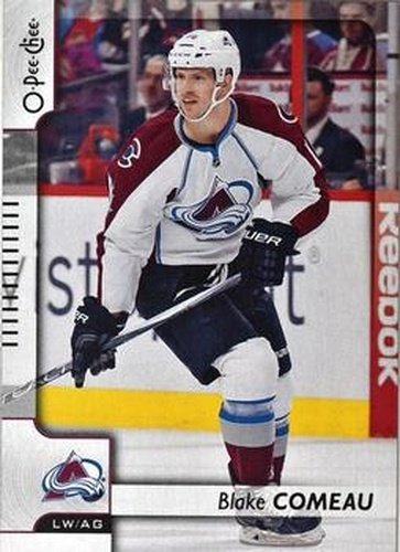 #251 Blake Comeau - Colorado Avalanche - 2017-18 O-Pee-Chee Hockey