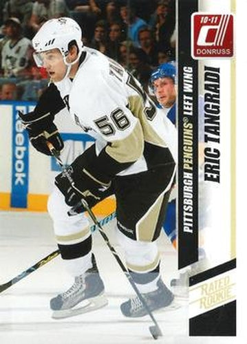 #251a Eric Tangradi - Pittsburgh Penguins - 2010-11 Donruss Hockey