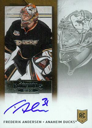 #251b Frederik Andersen - Anaheim Ducks - 2013-14 Panini Contenders Hockey