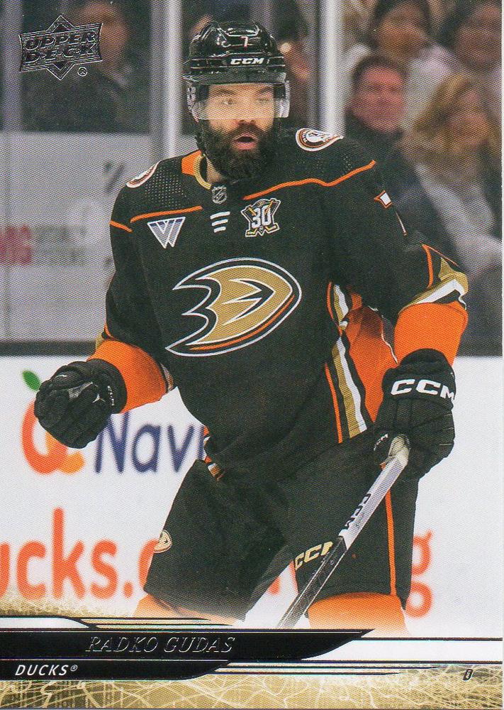 #252 Radko Gudas - Anaheim Ducks - 2024-25 Upper Deck Hockey