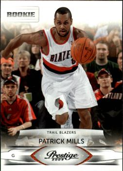 #252 Patrick Mills - Portland Trail Blazers - 2009-10 Panini Prestige Basketball