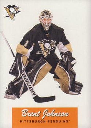 #252 Brent Johnson - Pittsburgh Penguins - 2012-13 O-Pee-Chee - Retro Hockey