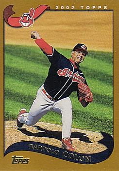 #252 Bartolo Colon - Cleveland Indians - 2002 Topps Baseball