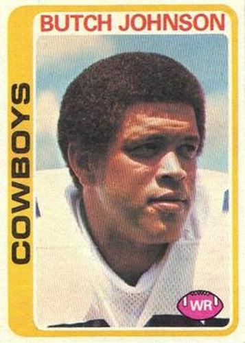 #252 Butch Johnson - Dallas Cowboys - 1978 Topps Football