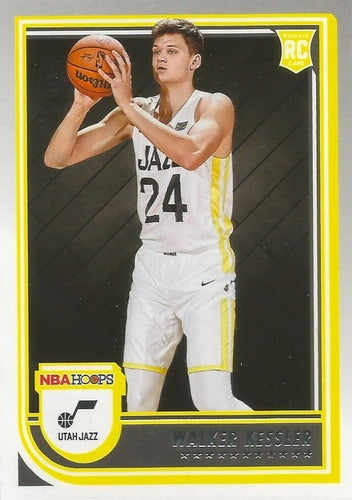#252 Walker Kessler - Utah Jazz - 2022-23 Hoops Basketball