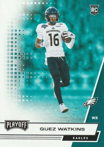 #252 Quez Watkins - Philadelphia Eagles - 2020 Panini Playoff Football