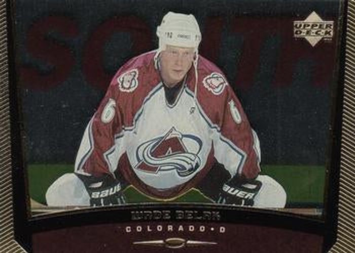 #252 Wade Belak - Colorado Avalanche - 1998-99 Upper Deck Gold Reserve Hockey