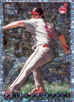 #252 Paul Shuey - Cleveland Indians - 1995 Bowman Baseball