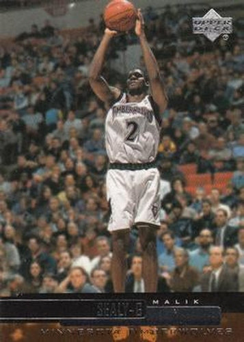 #252 Malik Sealy - Minnesota Timberwolves - 1999-00 Upper Deck Basketball