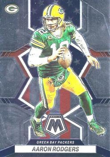 #252 Aaron Rodgers - Green Bay Packers - 2022 Panini Mosaic Football