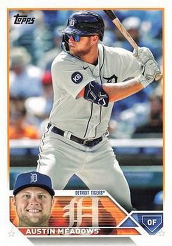 #252 Austin Meadows - Detroit Tigers - 2023 Topps Baseball