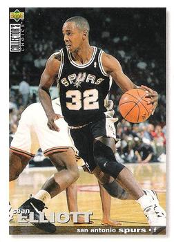 #252 Sean Elliott - San Antonio Spurs - 1995-96 Collector's Choice Basketball