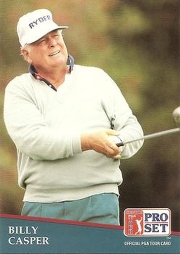 #252 Billy Casper - 1991 Pro Set PGA Tour Golf