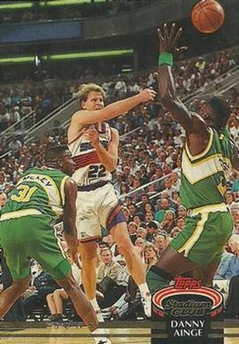 #252 Danny Ainge - Phoenix Suns - 1992-93 Stadium Club Basketball