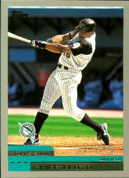 #252 Cliff Floyd - Florida Marlins - 2000 Topps Baseball