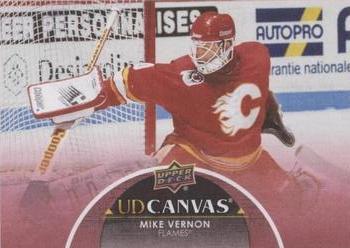 #C252 Mike Vernon - Calgary Flames - 2021-22 Upper Deck - UD Canvas Hockey