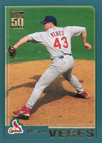 #252 Dave Veres - St. Louis Cardinals - 2001 Topps Baseball