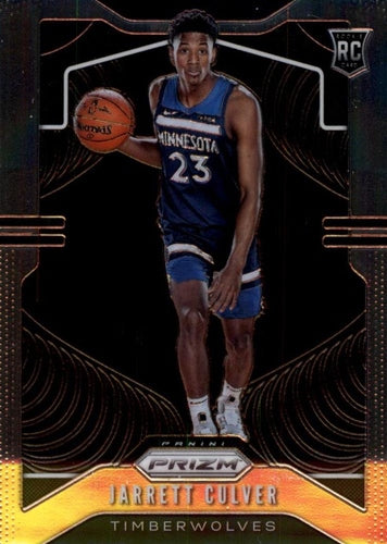 #252b Jarrett Culver - Minnesota Timberwolves - 2019-20 Panini Prizm Basketball