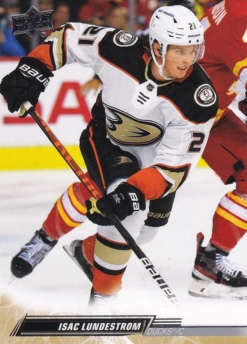 #253 Isac Lundestrom - Anaheim Ducks - 2022-23 Upper Deck Hockey
