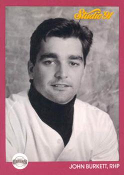 #253 John Burkett - San Francisco Giants - 1991 Studio Baseball