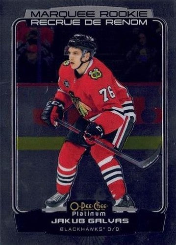 #253 Jakub Galvas - Chicago Blackhawks - 2022-23 O-Pee-Chee Platinum Hockey