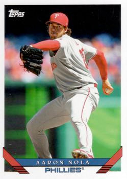 #253 Aaron Nola - Philadelphia Phillies - 2019 Topps Archives Baseball