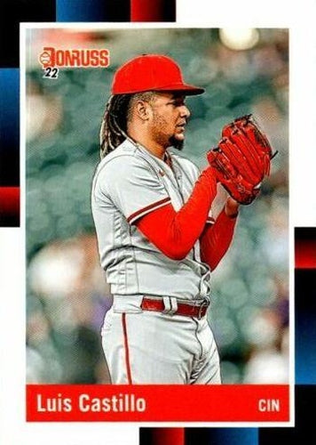 #253 Luis Castillo - Cincinnati Reds - 2022 Donruss Baseball