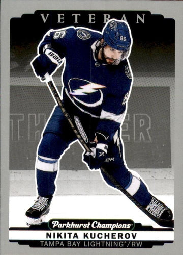 #253 Nikita Kucherov - Tampa Bay Lightning - 2022-23 Parkhurst Champions - Silver Hockey