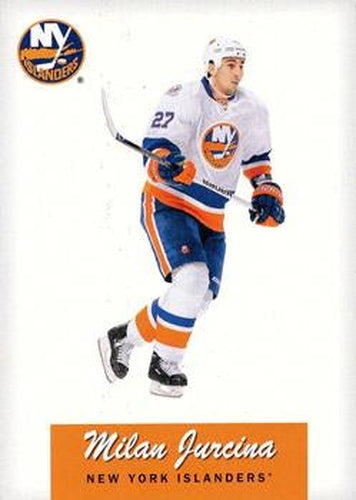 #253 Milan Jurcina - New York Islanders - 2012-13 O-Pee-Chee - Retro Hockey