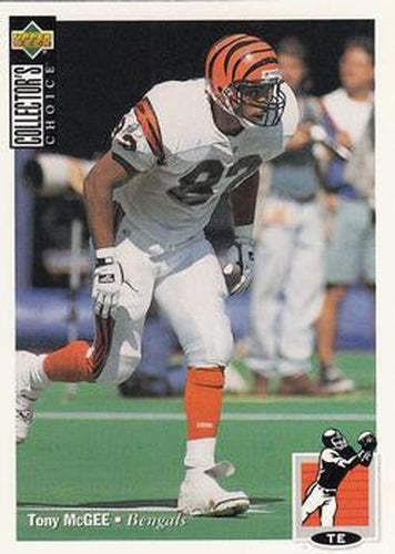 #253 Tony McGee - Cincinnati Bengals - 1994 Collector's Choice Football