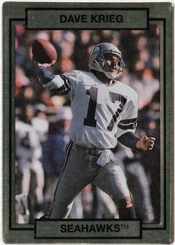#253 Dave Krieg - Seattle Seahawks - 1990 Action Packed Football