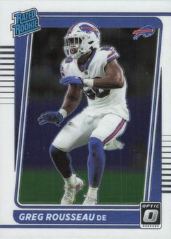 #253 Greg Rousseau - Buffalo Bills - 2021 Donruss Optic Football