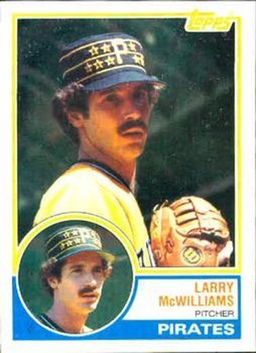 #253 Larry McWilliams - Pittsburgh Pirates - 1983 Topps Baseball