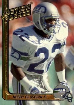 #253 Nesby Glasgow - Seattle Seahawks - 1991 Action Packed Football