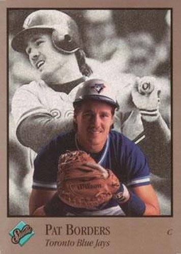 #253 Pat Borders - Toronto Blue Jays - 1992 Studio Baseball